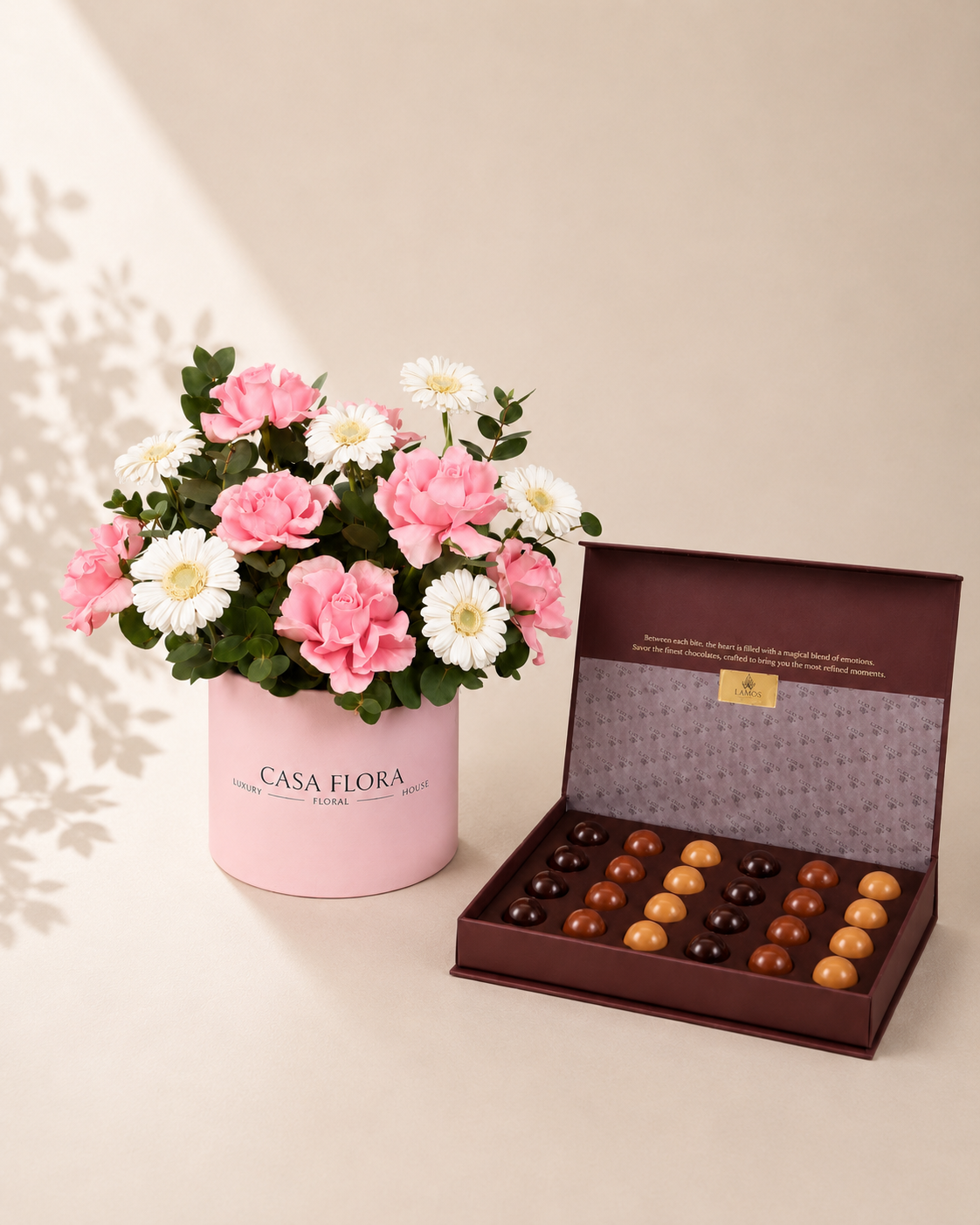 Pink Blossom & Lamo’s Chocolate Gift Set