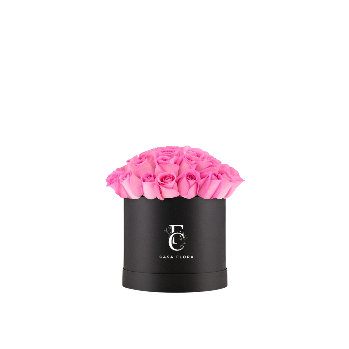 Classic Pink Roses Hatbox