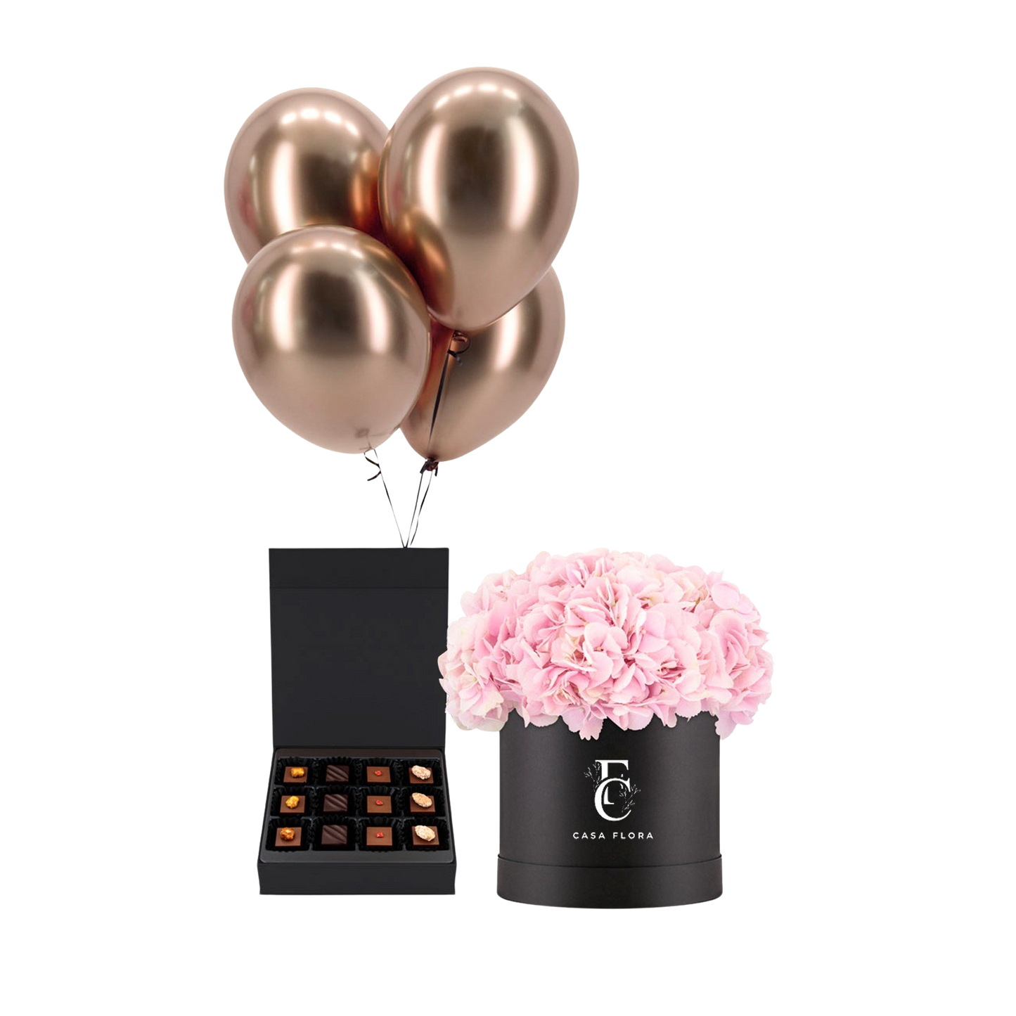 Pink Hydrangea Treat Bundle