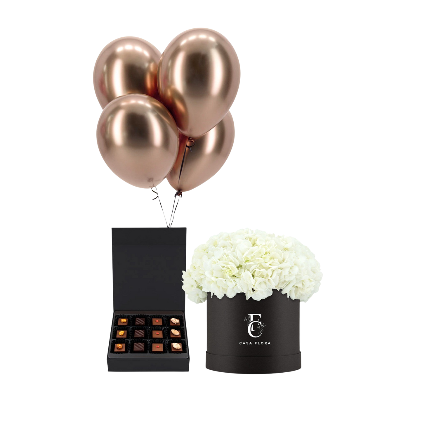 White Hydrangea Treat Bundle