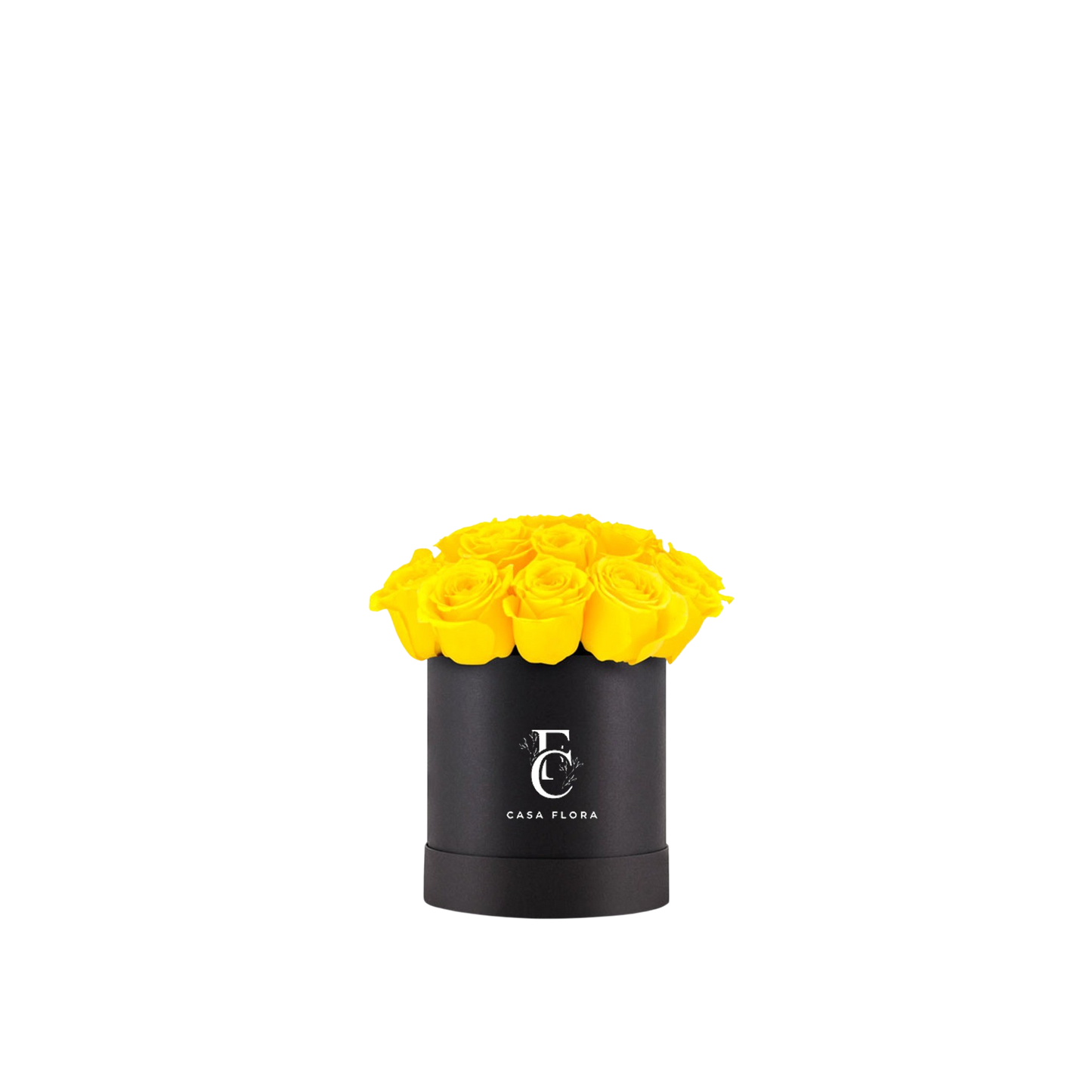 Yellow 25 Rose Box B Medium