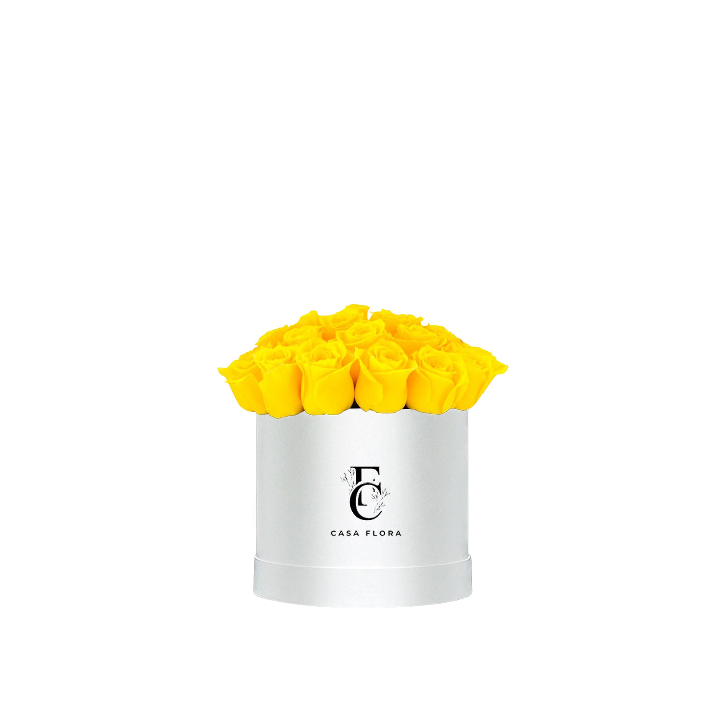 Yellow 35 Rose Box W Large