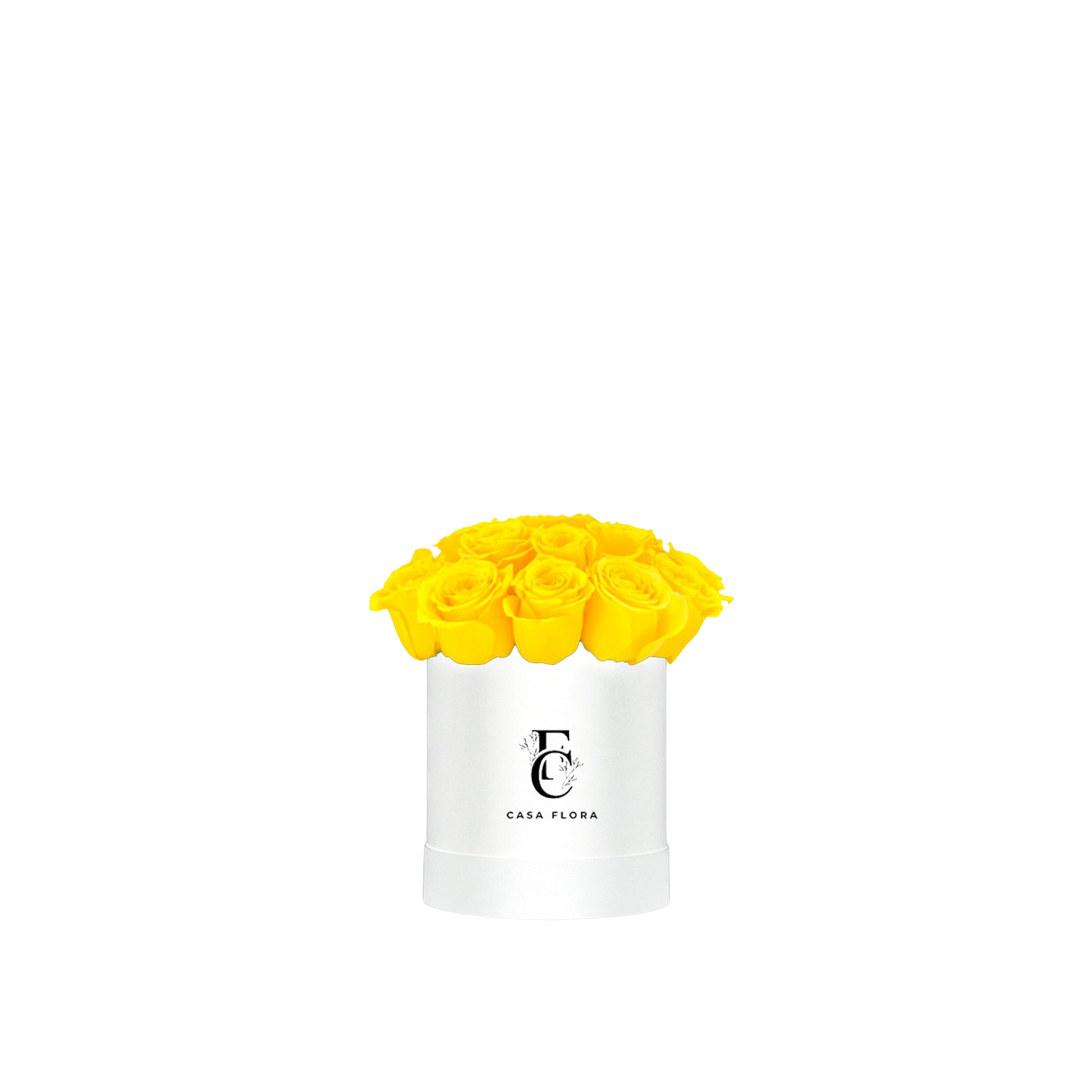 Yellow 25 Rose Box W Medium