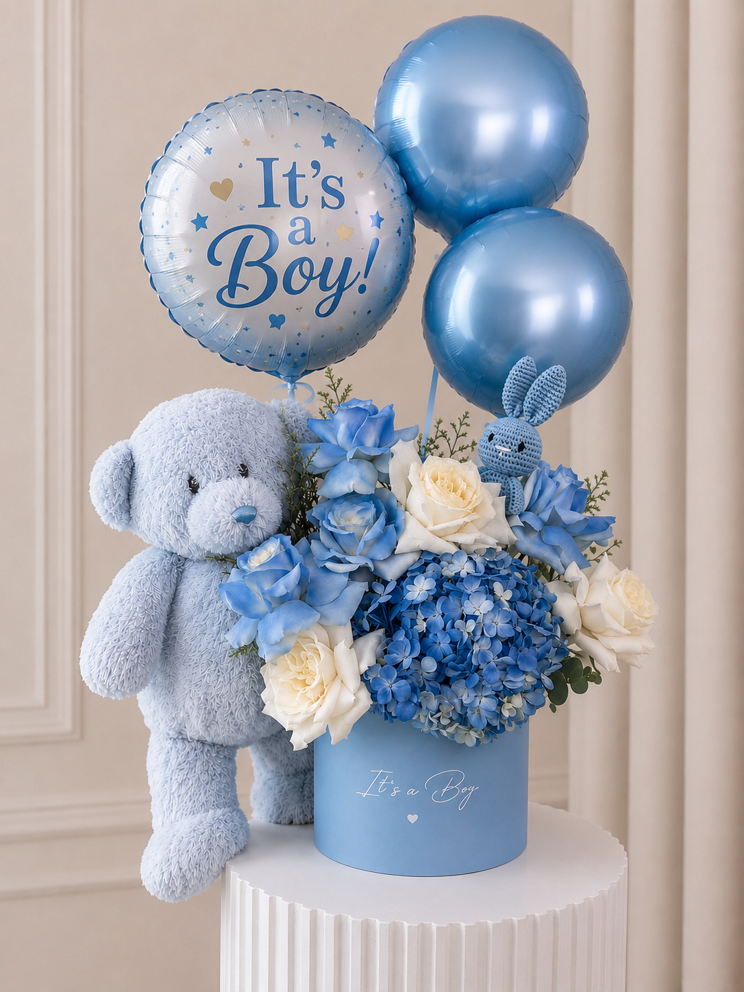 Blue Teddy Dreams