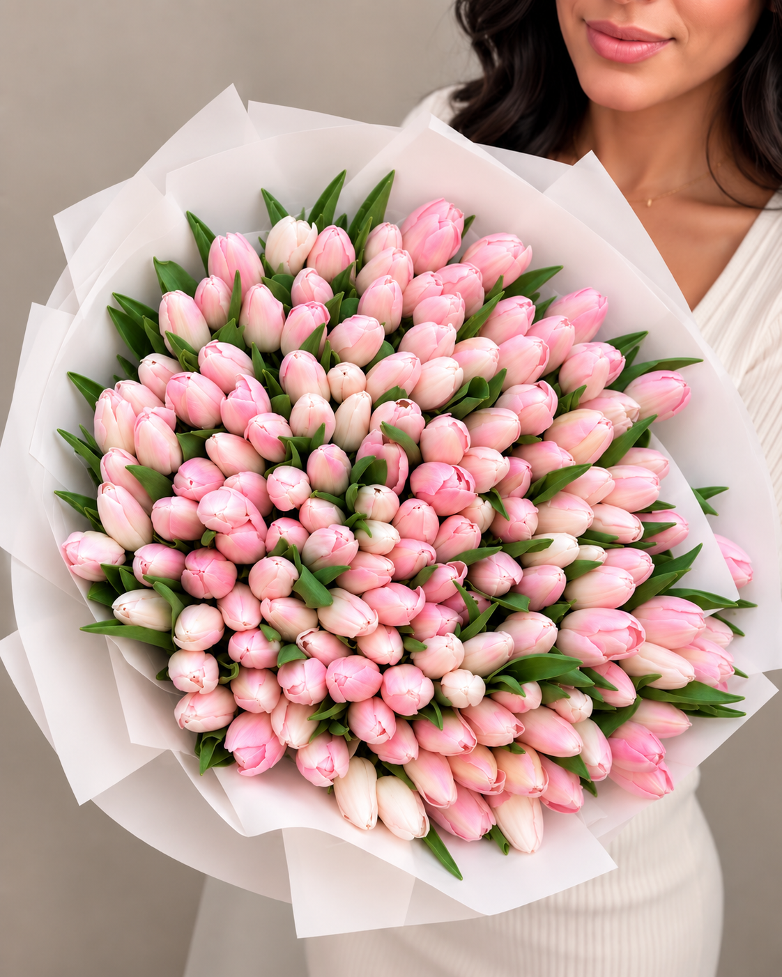 Pink Tulip Bouquet