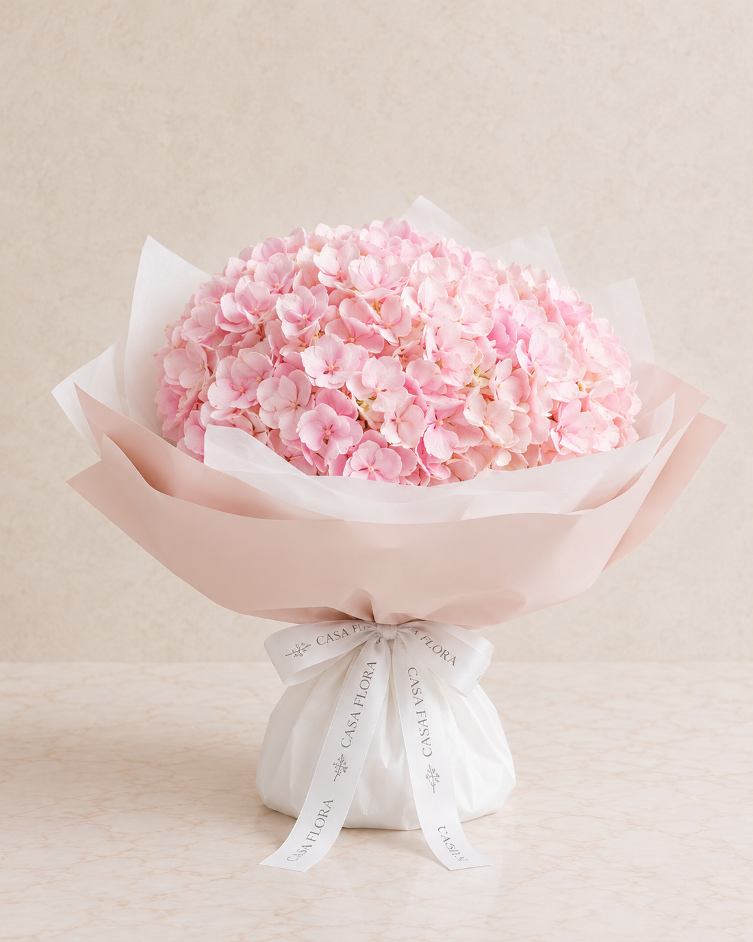PINK HYDRANGEA BOUQUET