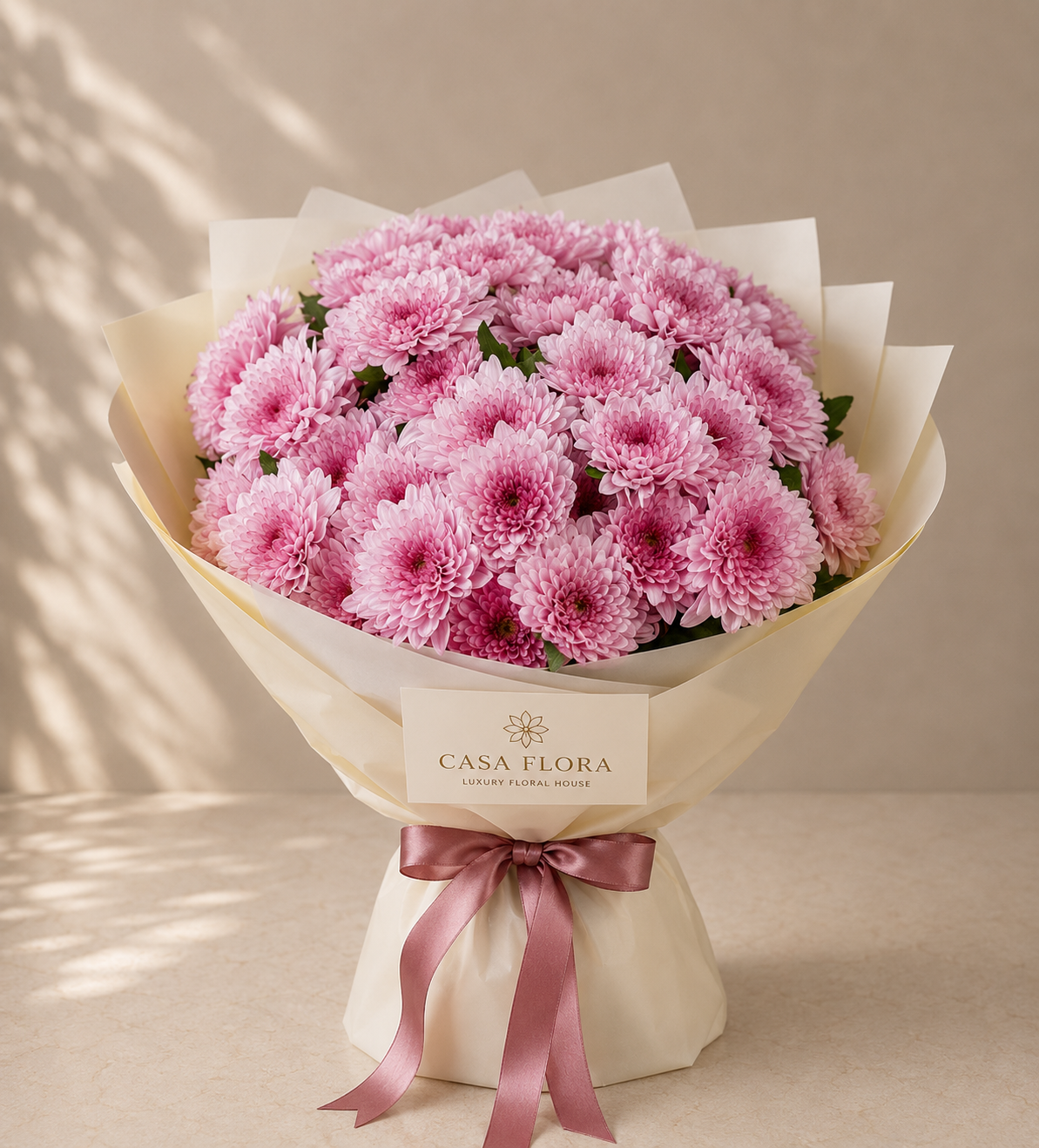 PINK CHRYSANTHEMUM  BOUQUET