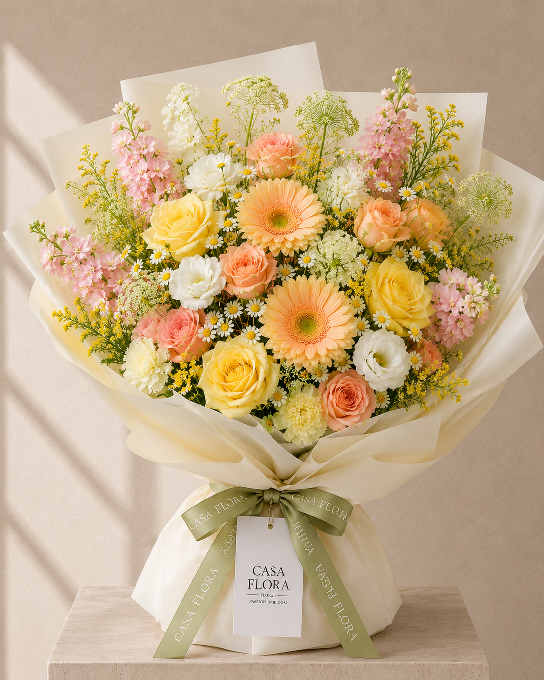 CLARA IN A BOUQUET