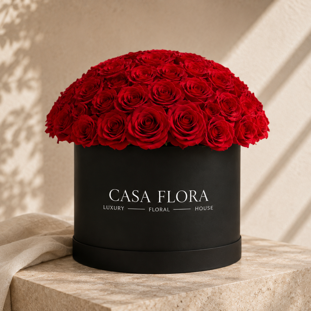 Classic Red Rose Box