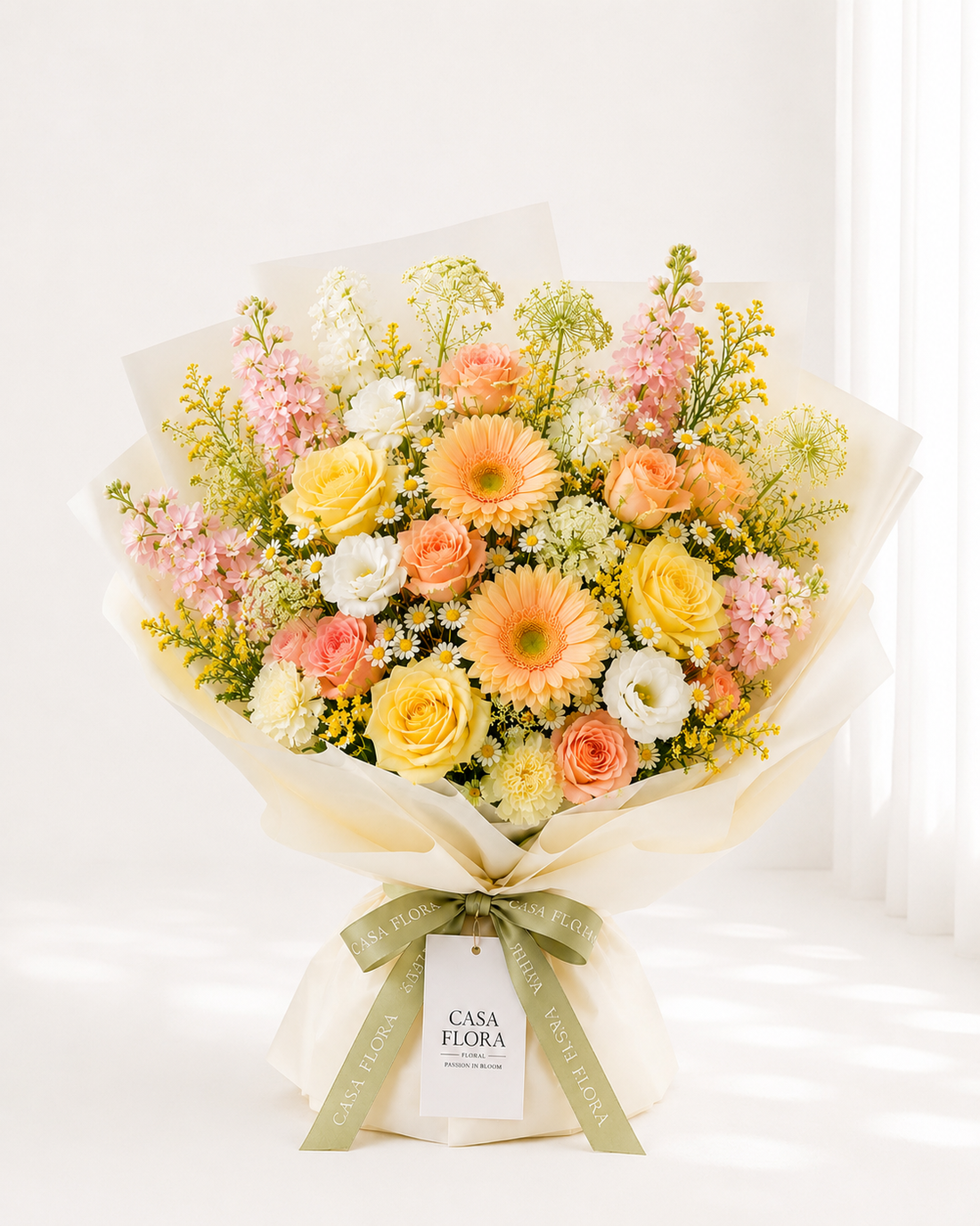 Clara In a Bouquet