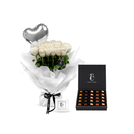 Hearts in Bloom silver combo