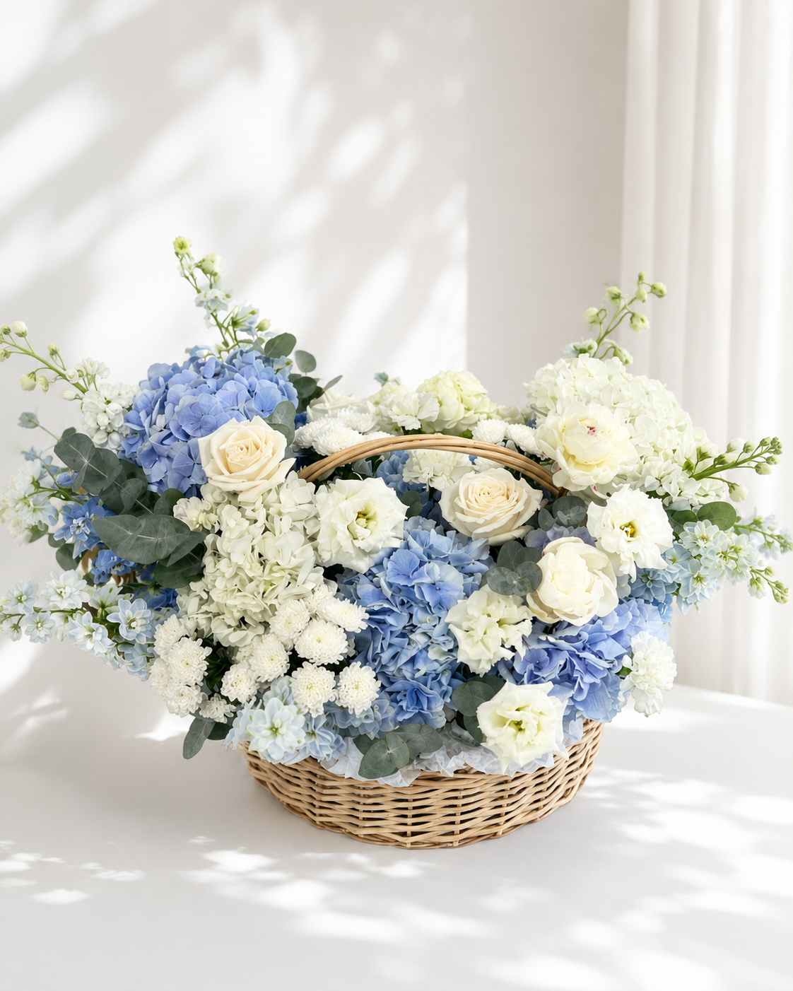 Azure Serenity Basket