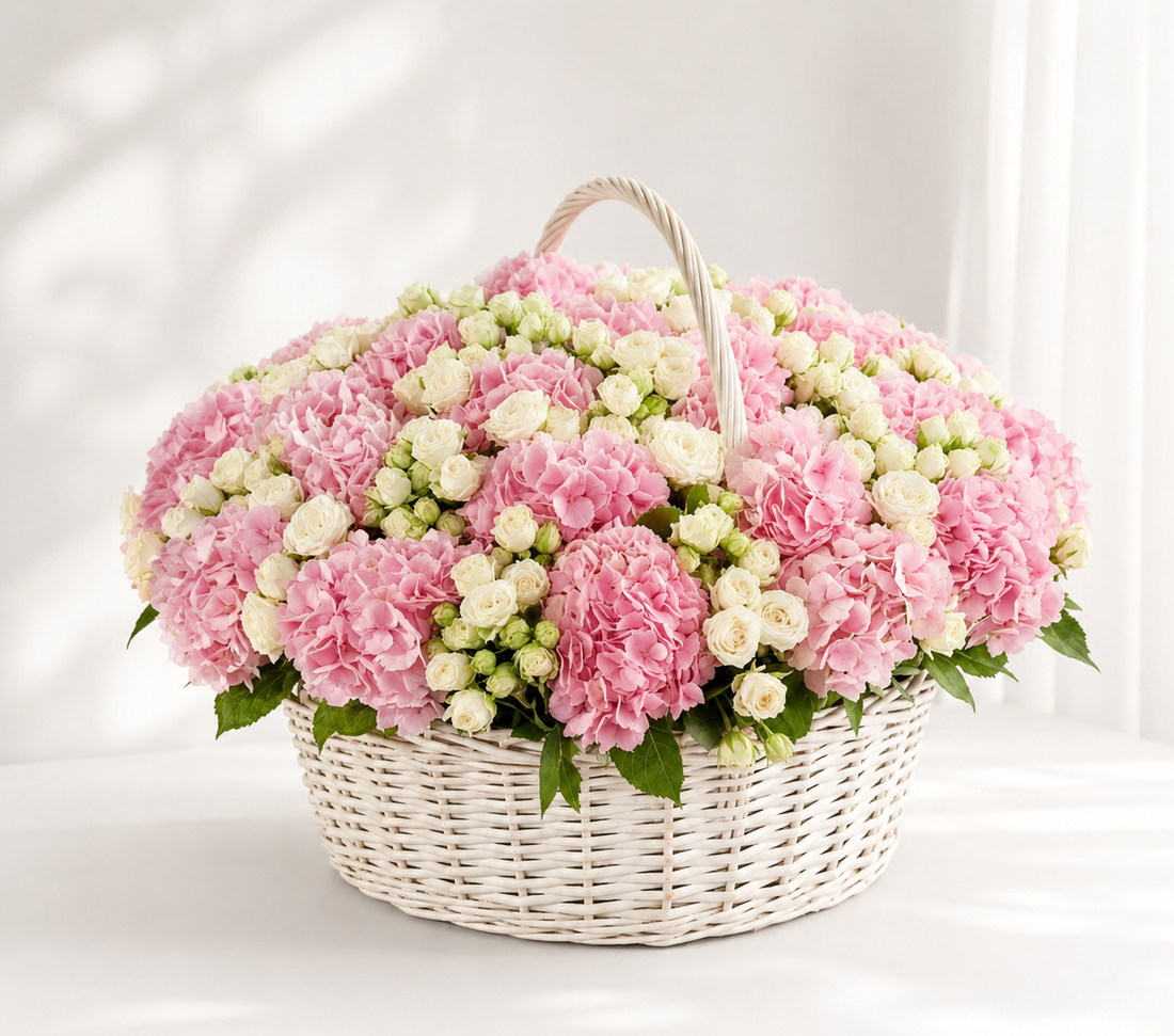 Pink Horizon Basket