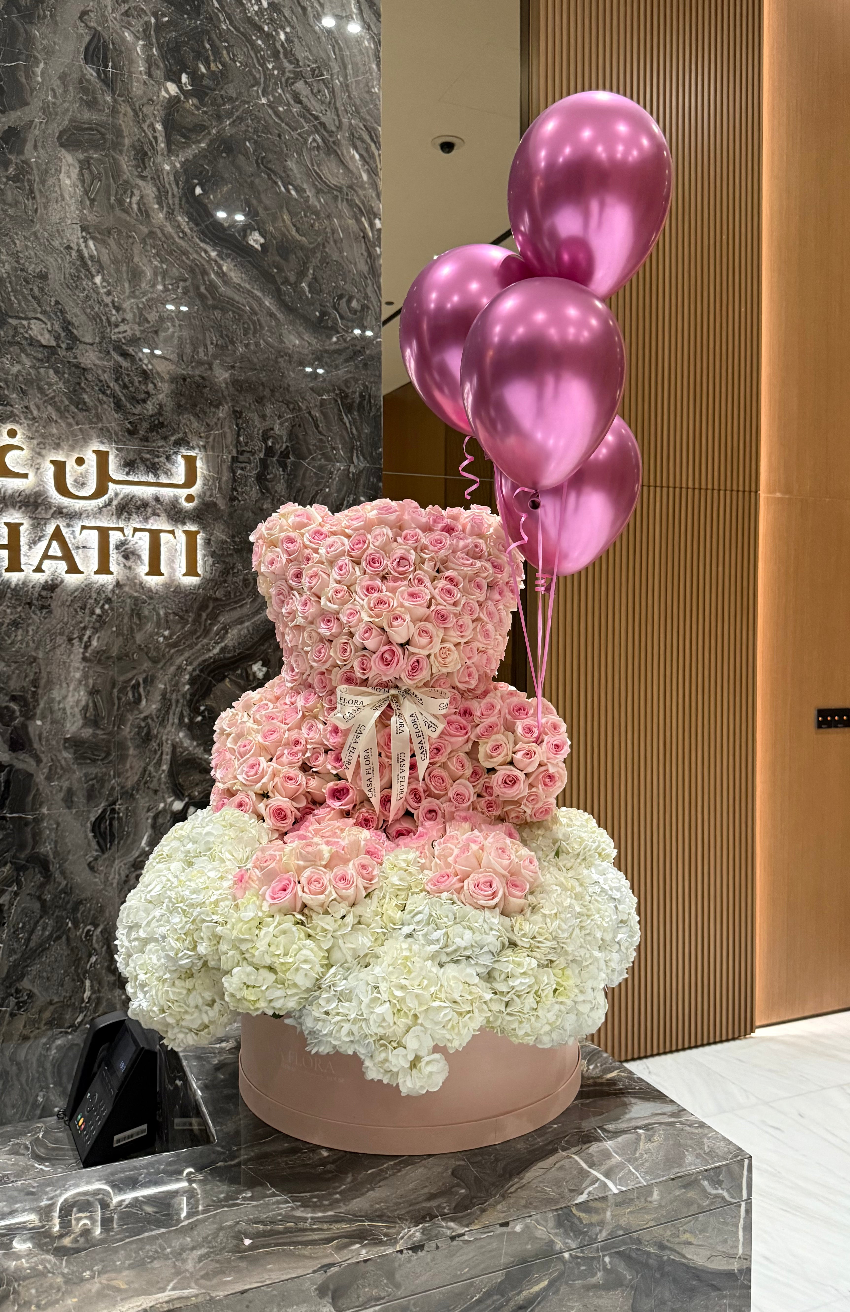 450 Roses Premium Teddy Bear