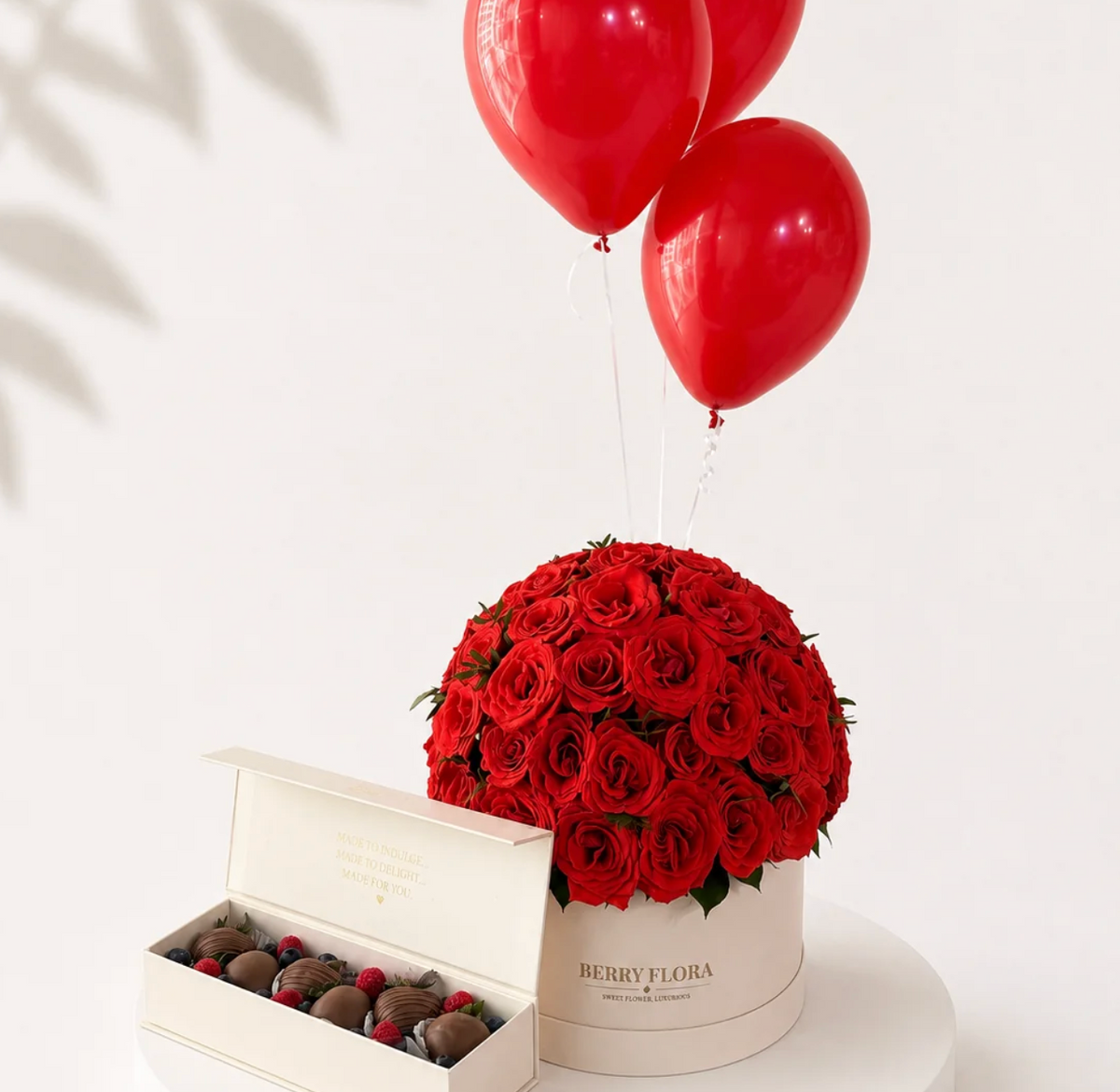 Classic Red Rose Dome Gift Set