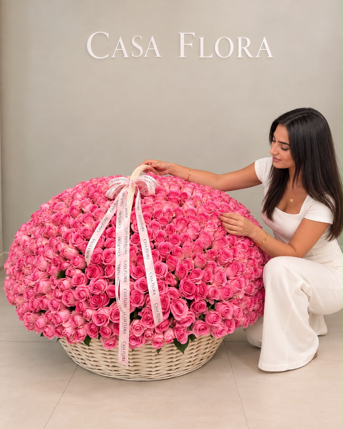 Blush Majesty Basket
